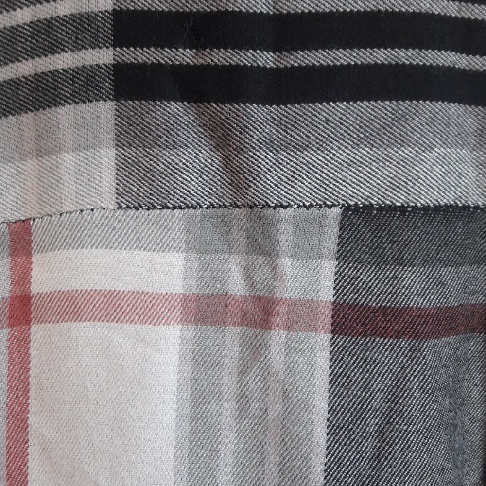 Lane Bryant Cross-Front Plaid Shirt 18 - Picture 8 of 9